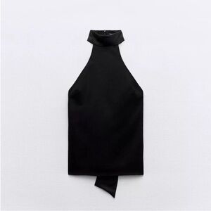 Elegant Black Women's halter top